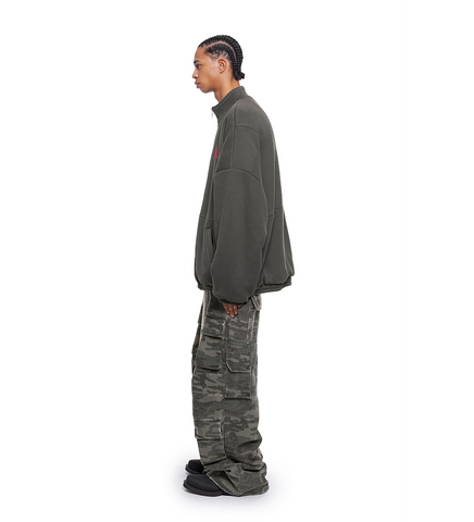 MEGA TRACK JACKET WASHED GREY