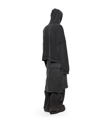 TERRY SKIRT BLACK