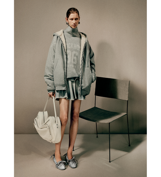 FADY COLLEGE GREY MELANGE