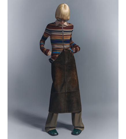 KILIAN STRIPES MULTI BROWN