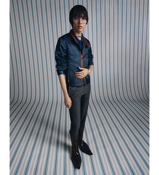 PRAVA STRETCH WOOL SLATE GREY