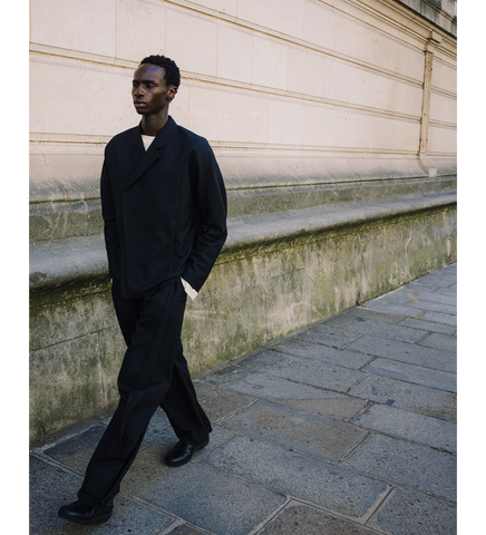 VAALS TAILORED BLAZER SPACE BLACK