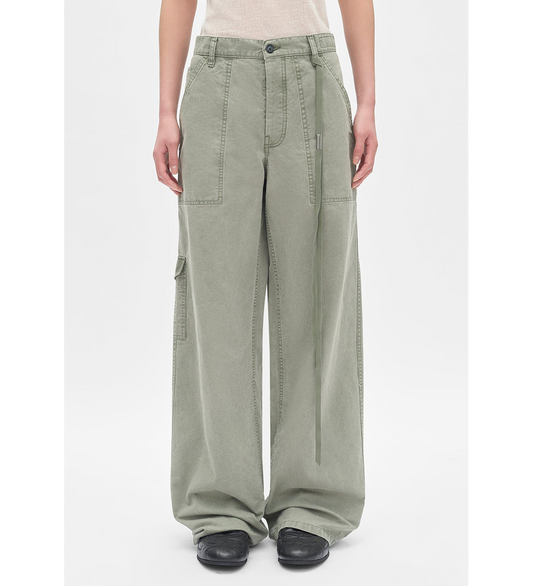 MONDER WORKWEAR COMFORT TROUSERS SAGE