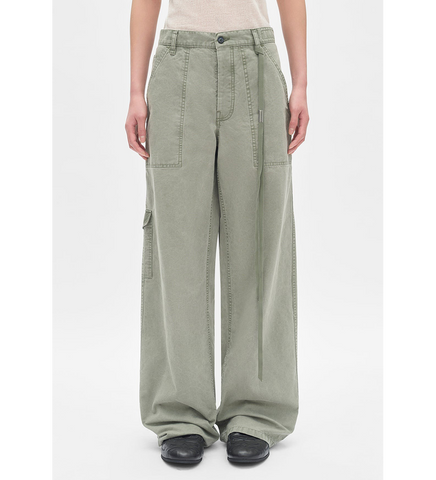 MONDER WORKWEAR COMFORT TROUSERS SAGE