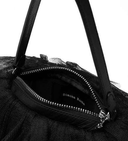 FRILLY TUTU BAG BLACK