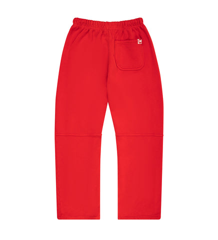 PARACHUTE SWEATPANTS CHERRY RED