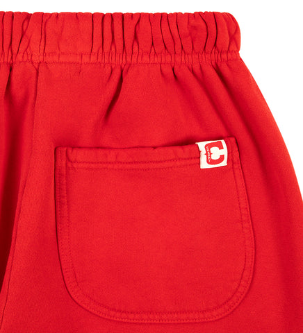 PARACHUTE SWEATPANTS CHERRY RED