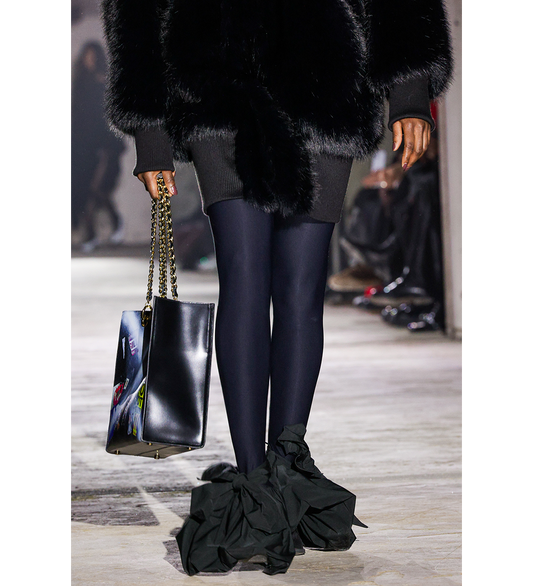 POUF LEGGINGS BLACK