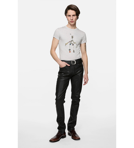 ETZA M TLO BEADMAN CIRCLE GREY MELANGE