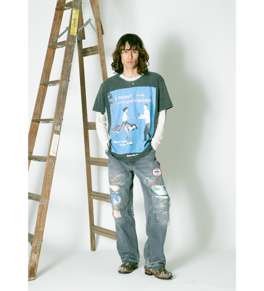 JIMMY 3 PANEL TEE LARGE