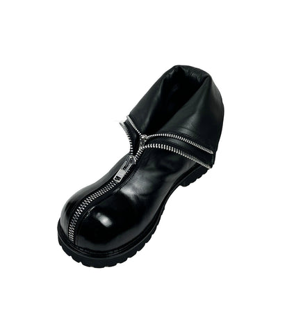 BIG FOOT 2 ZIP 2 LAYER BOOTS BLACK