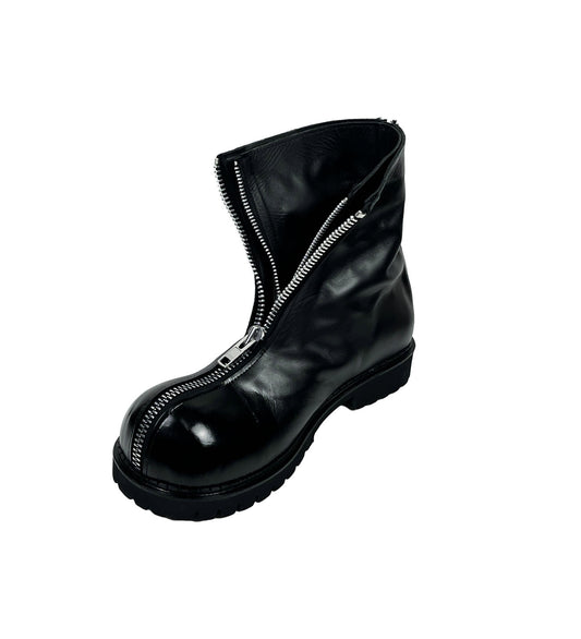 BIG FOOT 2 ZIP 2 LAYER BOOTS BLACK