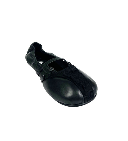 BIG FOOT LINGERIE GARTER FLAT BLACK/BLACK