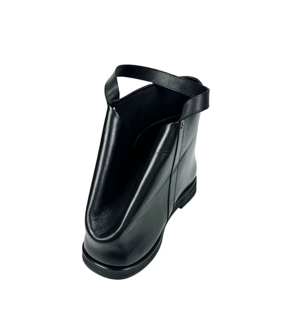 BIG FOOT MINI TOTE BAG BOOTS W/CHARM BLACK