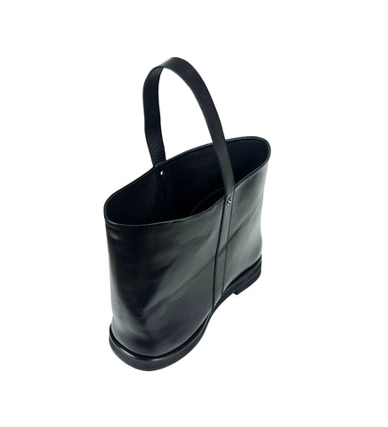 BIG FOOT MINI TOTE BAG BOOTS W/CHARM BLACK