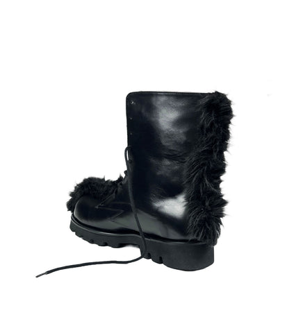 BIG FOOT MOHAWK BOOTS BLACK HAIR