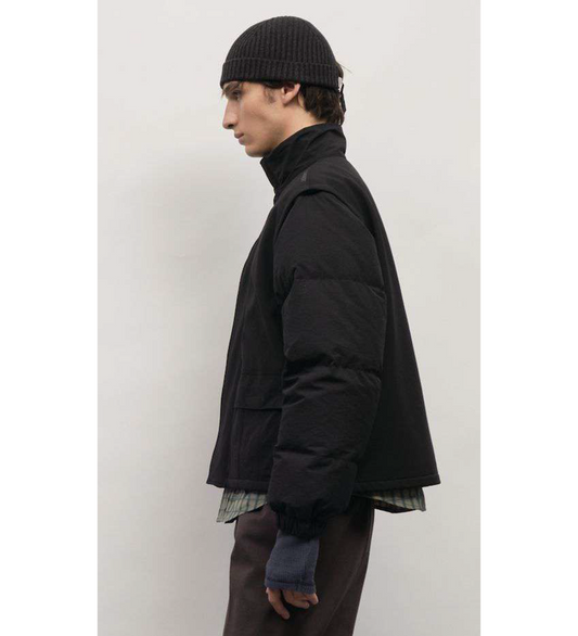 ORIA KNIT BEANIE DARK GREY