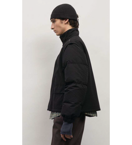 ORIA KNIT BEANIE DARK GREY