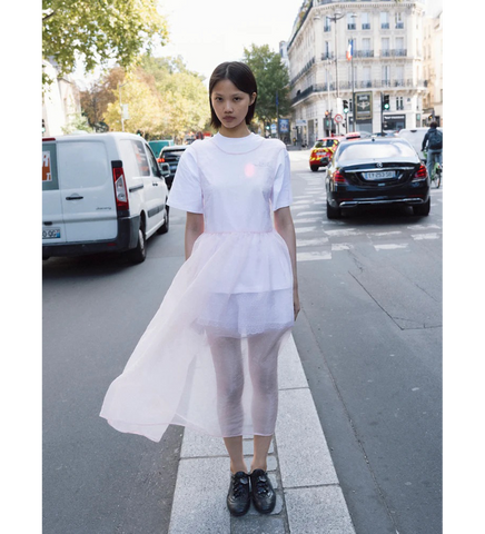 CBCAMILLA OVERLAY DRESS BLUSH PINK