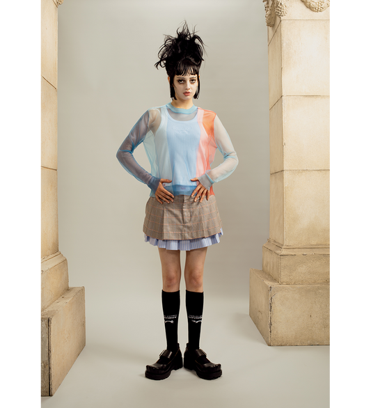 SHEER JUMPER BLUE