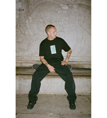 CONNOR WORK PANTS WASHED BLACK