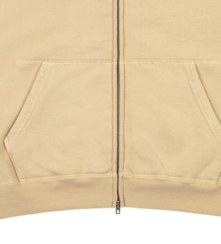 DESERT GECKO ZIP UP HOODIE SAND
