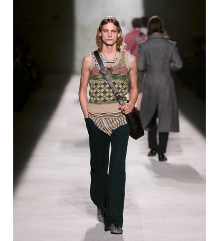 PEYTER CORDUROY PANTS PETROL