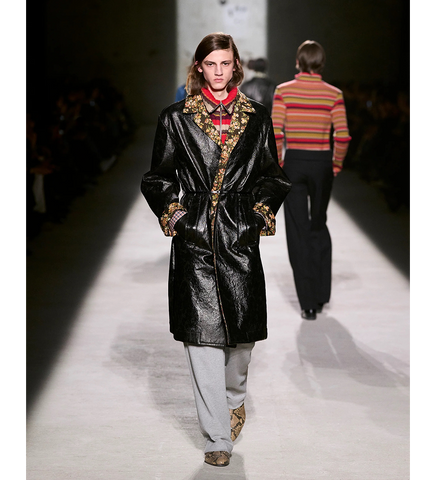 MORRISO STRIPE M.K.COLLAR RED