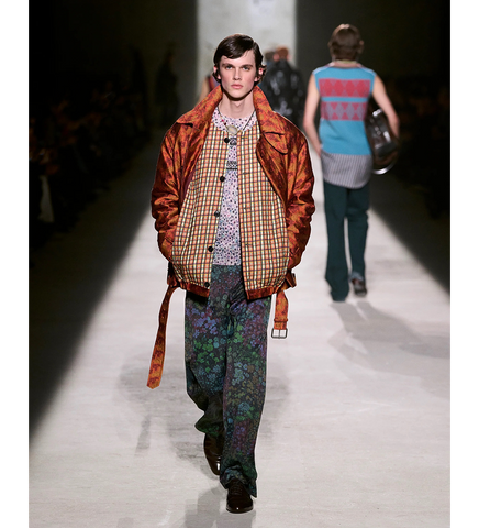 PREACHES MINI FLORAL TROUSER PETROL