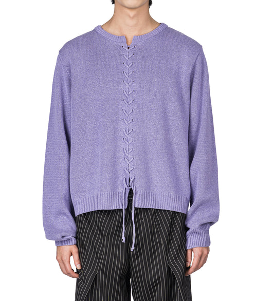 VIPER CARDIGAN LILAC