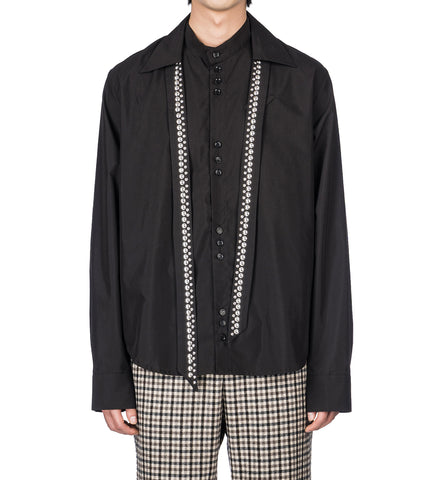 SCARF SHIRT V2 BLACK