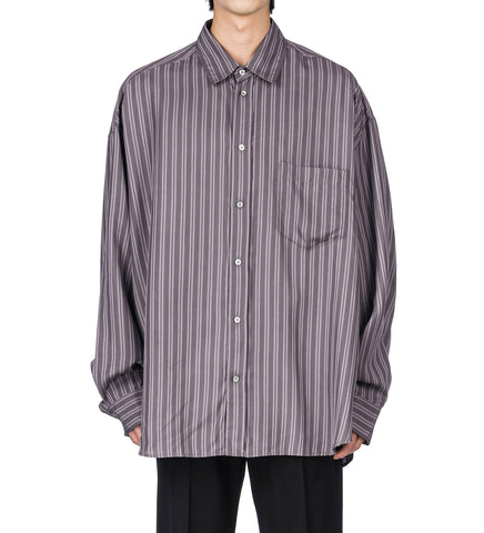 SOFFIA LS ROUND SHIRTING TENCEL PURPLE/MAUVE