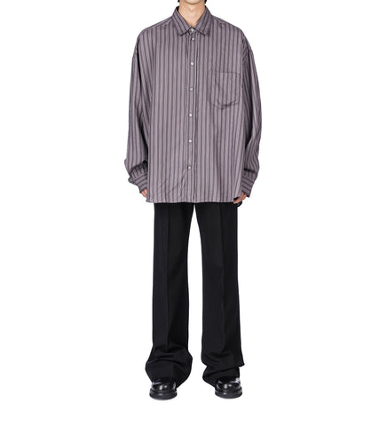 PALVIN SOFT FLUID VISCOSE SUITING BLACK