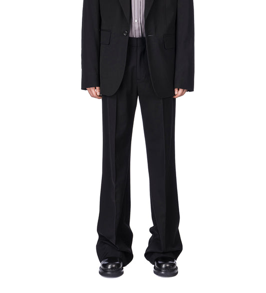 PALVIN SOFT FLUID VISCOSE SUITING BLACK