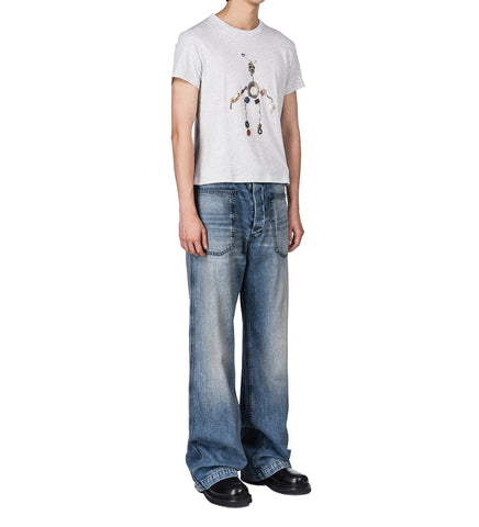 ETZA M TLO BEADMAN CIRCLE GREY MELANGE