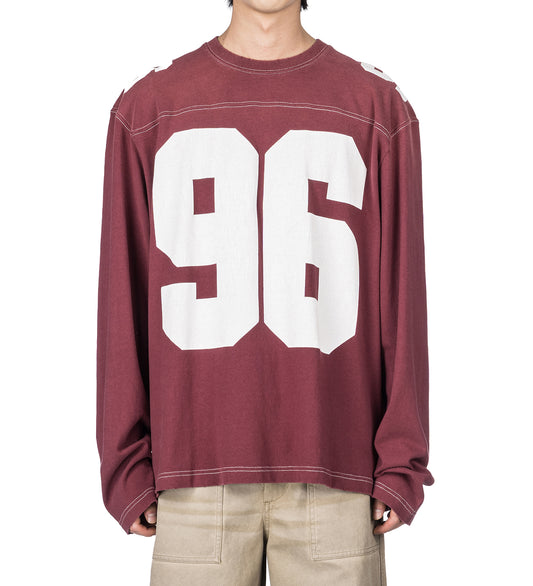 EXFOLD U LS SOCCER FADED RED