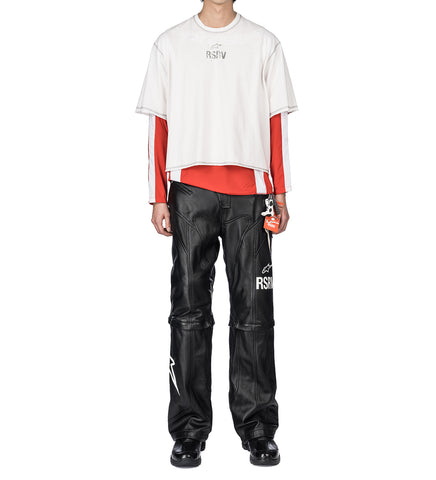 HYBRID LS JERSEY OFF WHITE RED