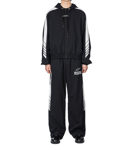 CROSSOVER TRACKSUIT JACKET BLACK