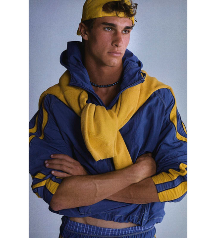 UFO WINDBREAKER JACKET NAVY