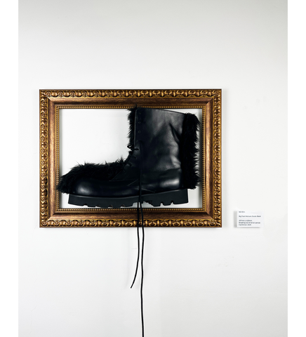 BIG FOOT MOHAWK BOOTS BLACK HAIR