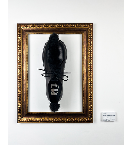 BIG FOOT MOHAWK BOOTS BLACK HAIR