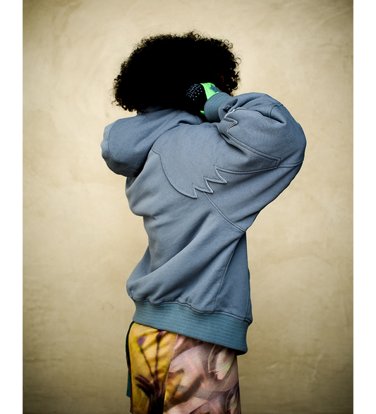 FOX LAB X KIKO KOSTADINOV SHERPA ZIP FLEECE DRK VIN