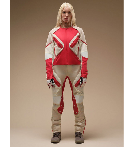 FOX LAB X KIKO KOSTADINOV MOTO JACKET CANDY RED