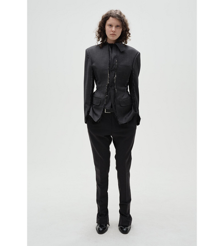 HORSE HAIR BLAZER GREY