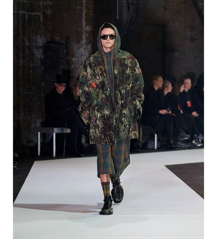 FIELD PARKA TARTAN DRY WAX