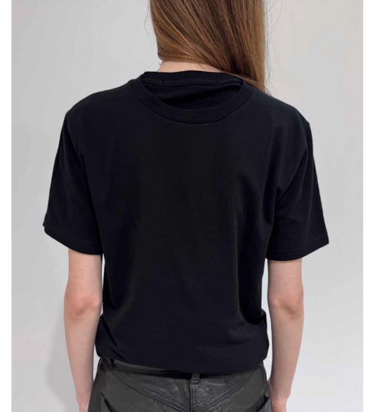 DOUBLE T-SHIRT BLACK