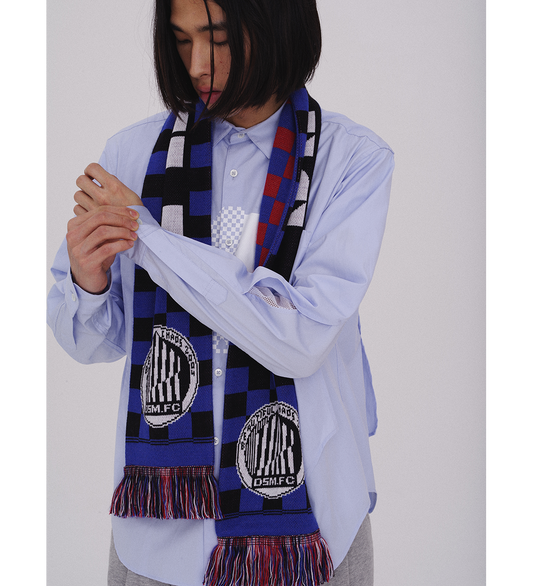 PRINTED BIB SHIRT BLUE