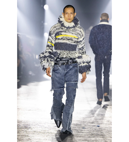 JORDANLUCA MORGANA JUMPER MULTICOLOUR