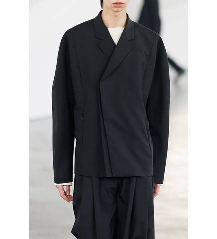 VAALS TAILORED BLAZER SPACE BLACK