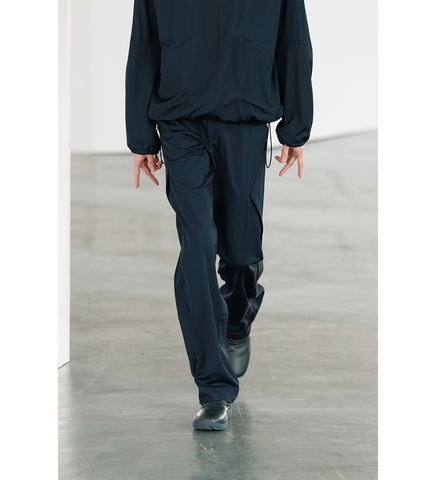 ERDIKO TROUSERS PETROL BLUE